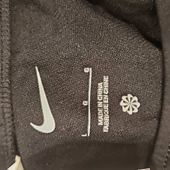 💕NIKE💕 U-Back One-Piece Swimsuit ~ Jet Black Large L NWT - Picture 10 of 12